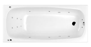 Гидромассажная ванна Whitecross Layla 0102.180080.100.SMART.CR 180x80см Smart хром